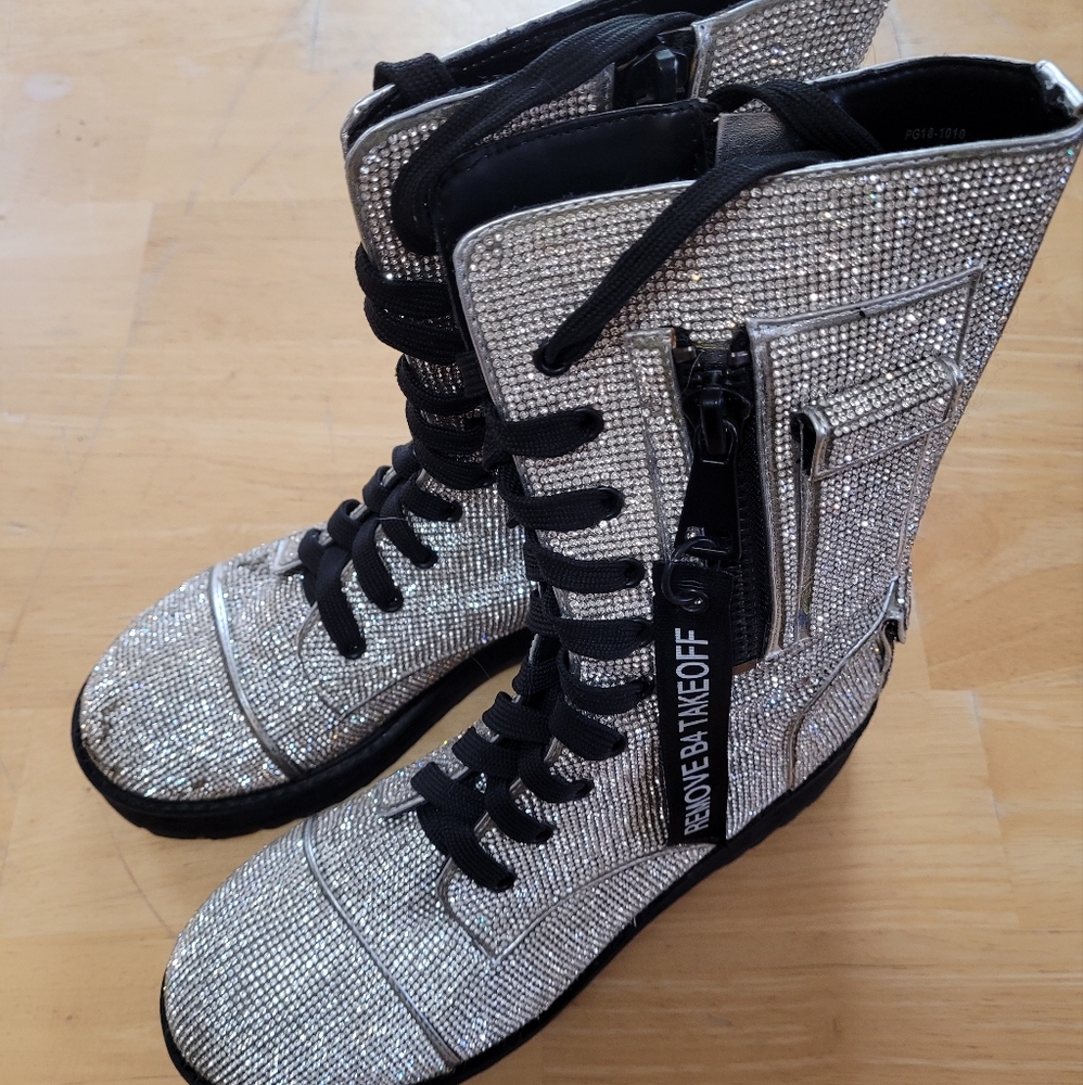 Dolls kill bling boot